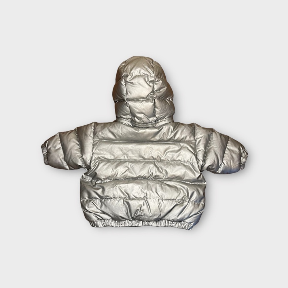 Gap Silver Reversible Puffer Jacket - Picture 4 of 6
